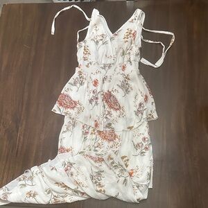 Elegant Floral Maxi Dress